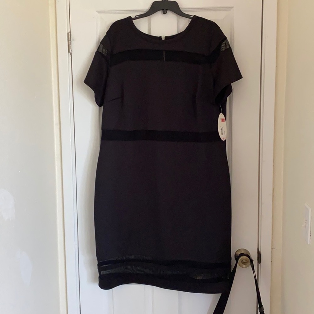Black & Sheer Dress